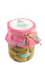 Indlæs billede til gallerivisning Grønne Oliven BELLA DI CERIGNOLA - 550 gr.