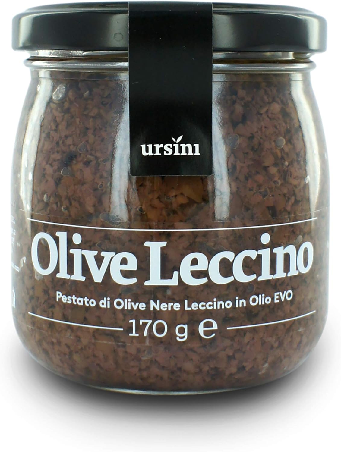 Leccino Black olives pesto – Ursini  170 gr