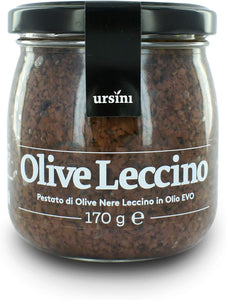 Leccino Black olives pesto – Ursini  170 gr