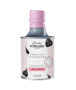 Black Garlic Infused Extra Virgin Olive Oil - 250 ml.