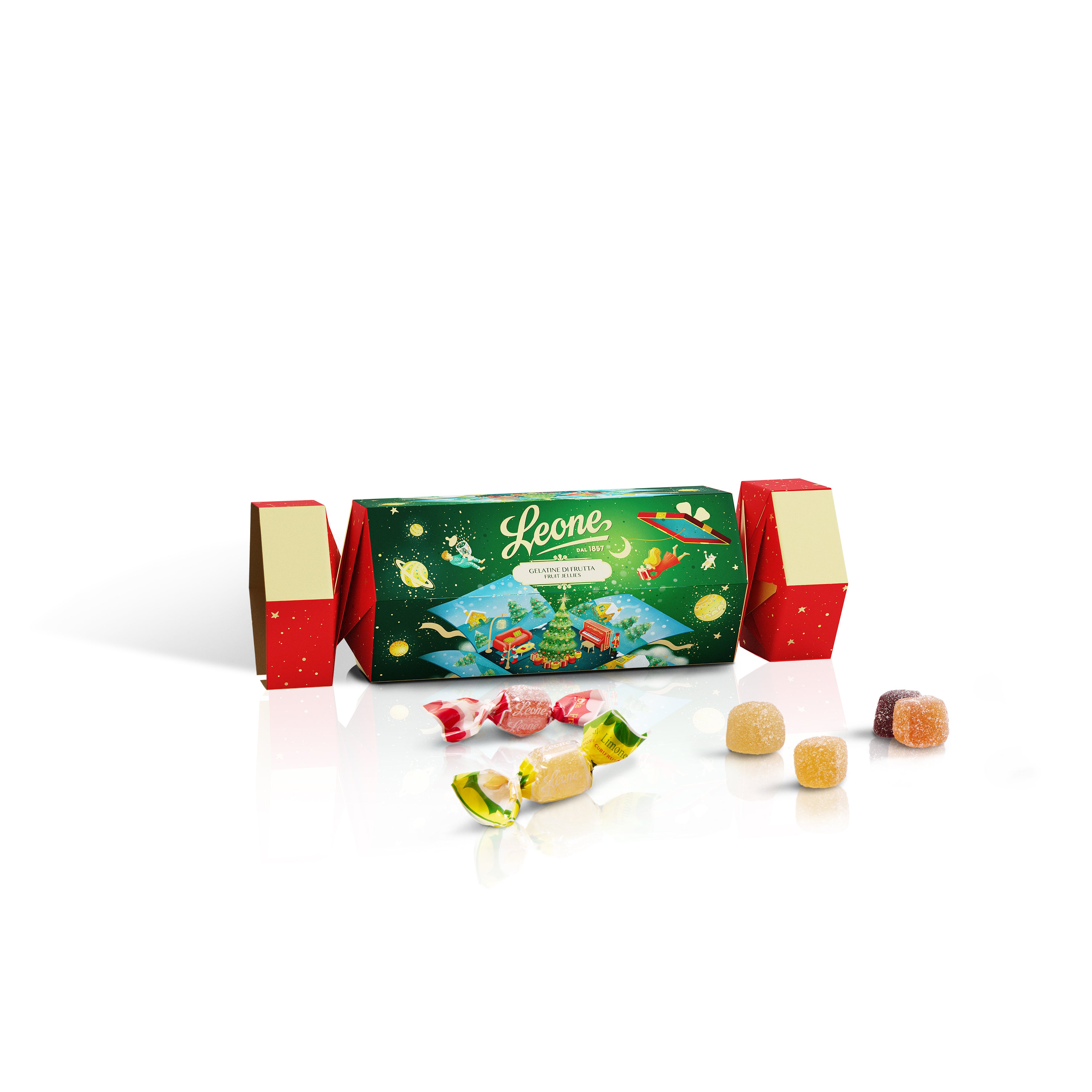 "Sweet enchanted chest" cracker med frugtgeléer