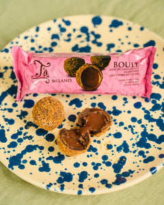 3 Mørk Chokolade & Kakao Creme Boules - 35 gr.