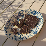 Load image into Gallery viewer, Serveringsfad Rugiada Blå - 38 cm.
