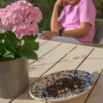 Load image into Gallery viewer, Serveringsfad Rugiada Blå - 26 cm.
