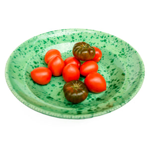 Salat Skål MACCHIETTATO grøn - 34 cm.