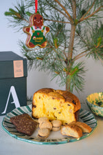 Indlæs billede til gallerivisning Juledekoration med chockolade og babbini-vafler
