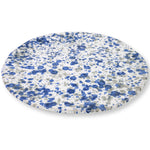 Load image into Gallery viewer, Irregular serving plate MACCHIETTATO gray - 35 cm.
