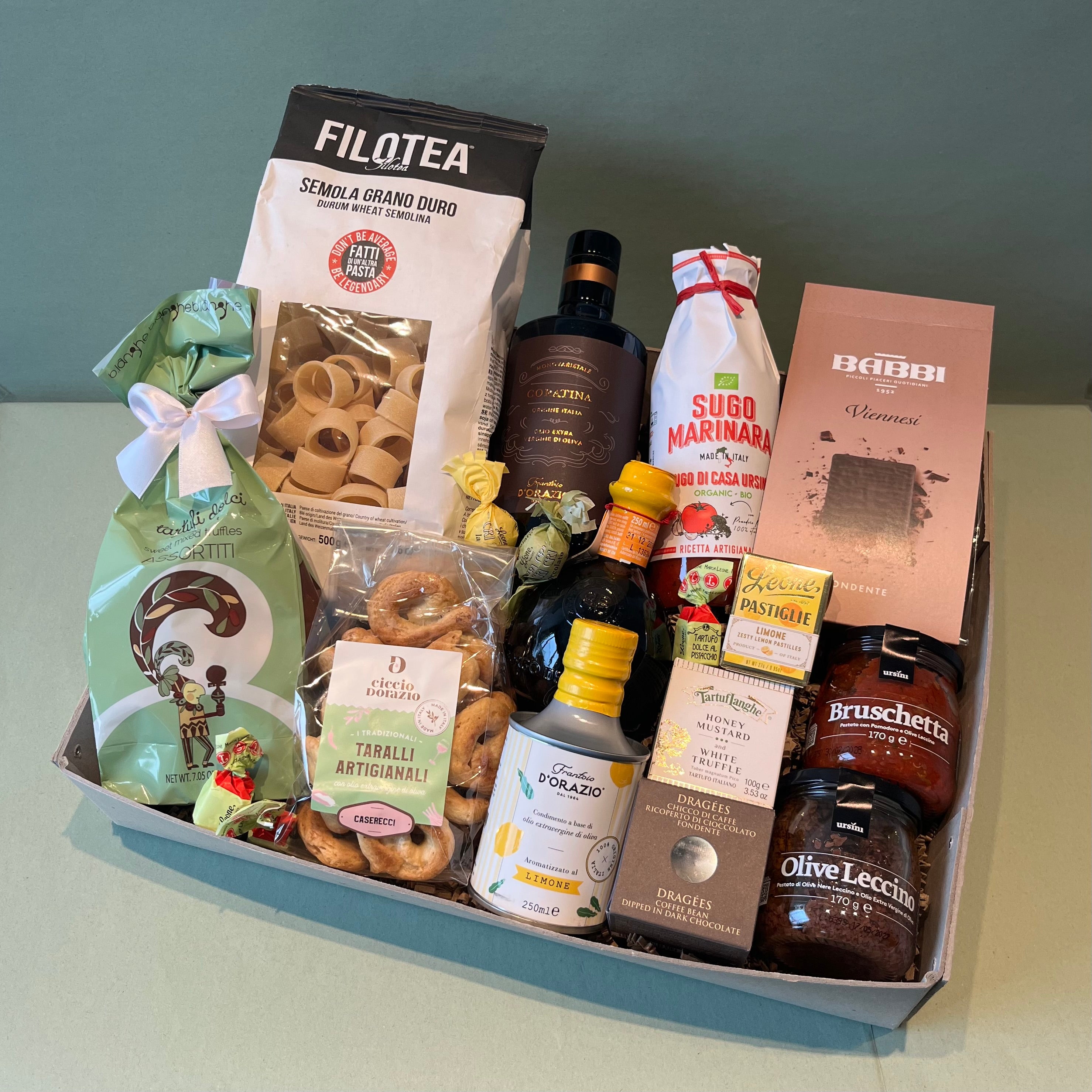 "Alt godt fra Italien" gavekurv