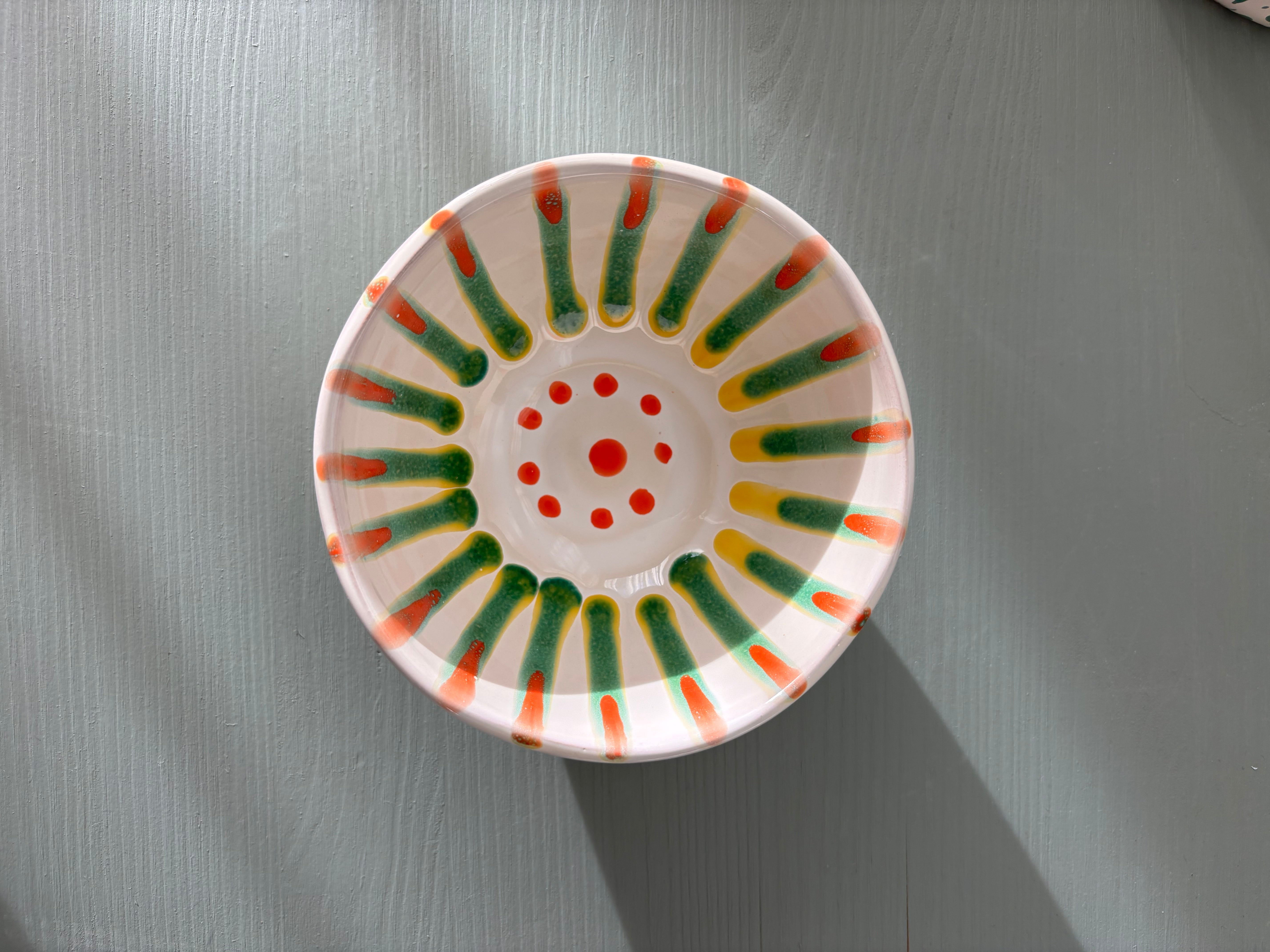 Teo farverig skål #113 - 12 cm