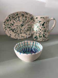 Teo farverig skål #127 - 12 cm