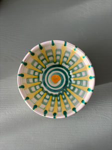 Teo farverig skål #137 - 12 cm