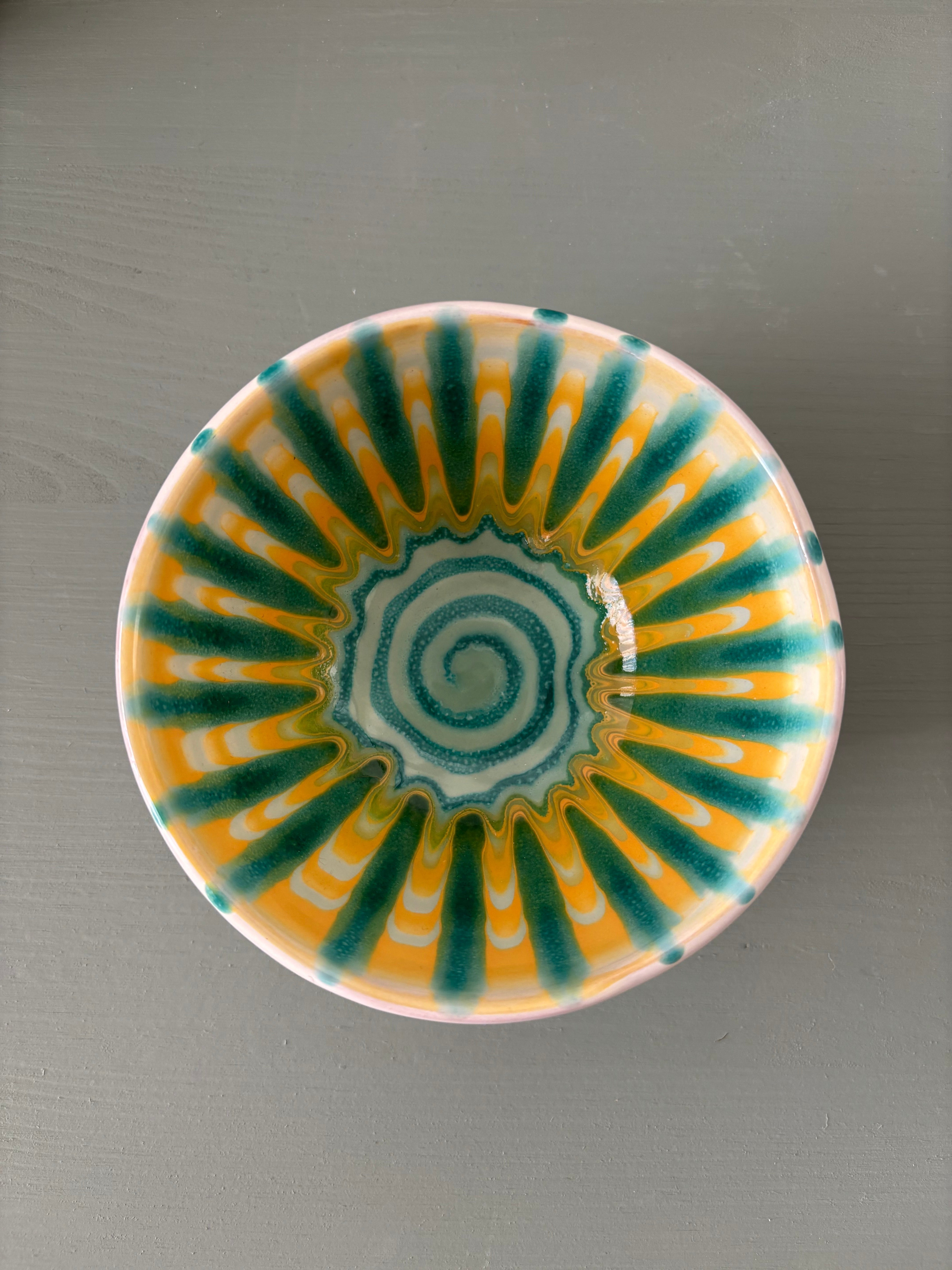 Teo farverig skål #139 - 12 cm