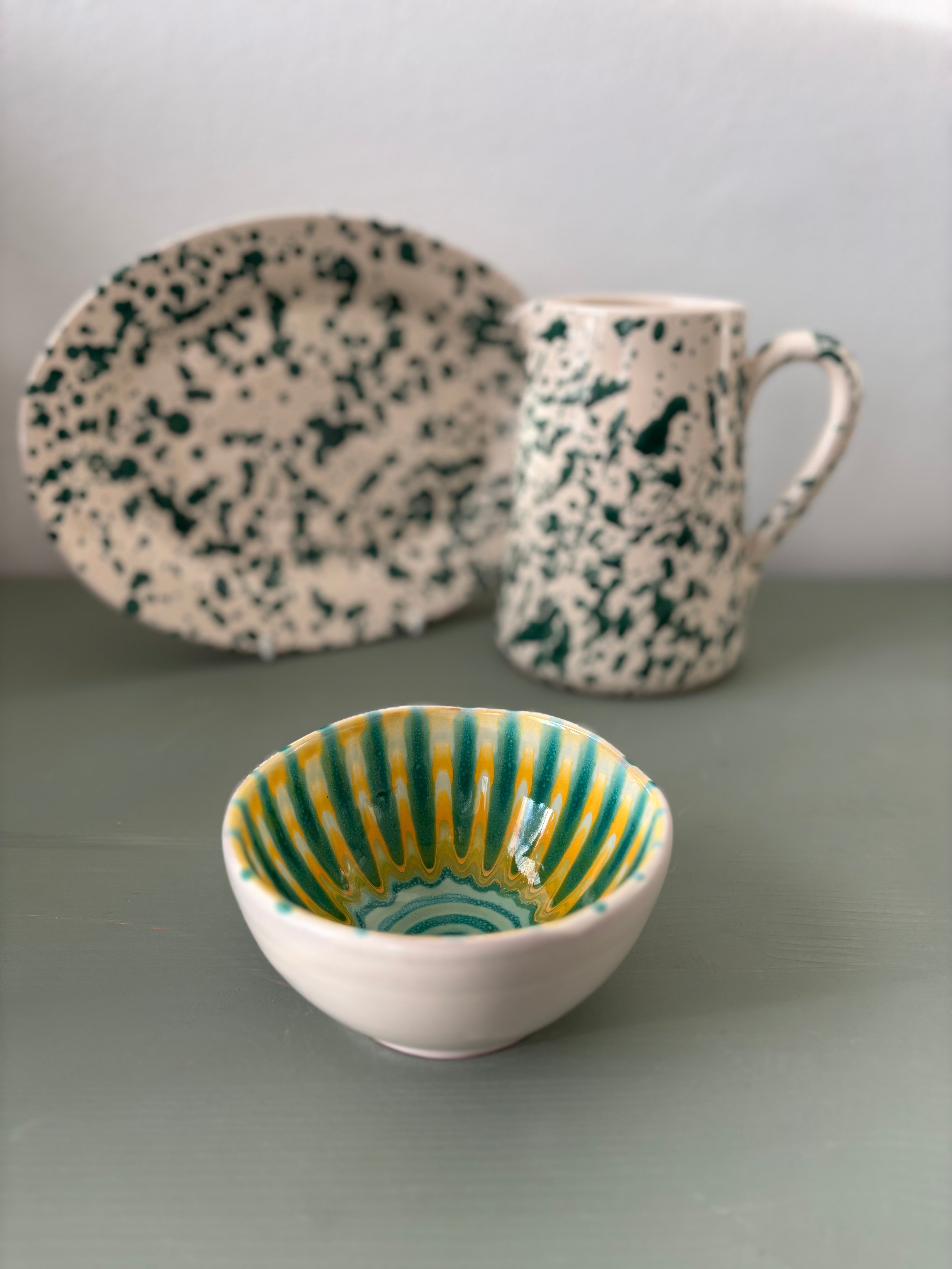Teo farverig skål #139 - 12 cm