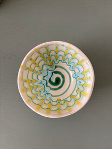 Teo farverig skål #140 - 12 cm