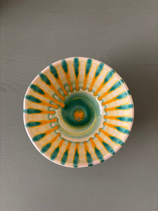 Teo farverig skål #141 - 12 cm