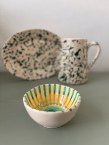 Teo farverig skål #141 - 12 cm