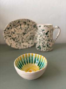 Teo farverig skål #143 - 12 cm