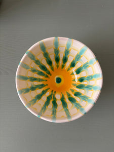 Teo farverig skål #144 - 12 cm