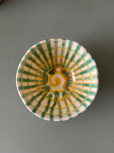 Teo farverig skål #145 - 12 cm