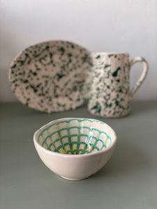 Teo farverig skål #147 - 12 cm