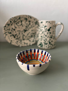 Teo farverig skål #150 - 12 cm