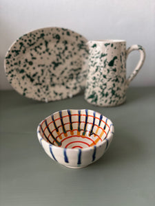 Teo farverig skål #152 - 12 cm