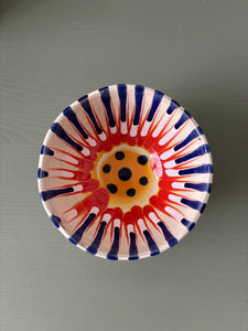 Teo farverig skål #153 - 12 cm