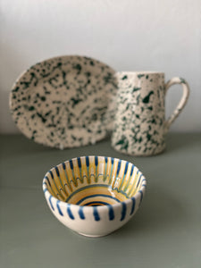 Teo farverig skål #154 - 12 cm