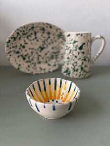 Teo farverig skål #155 - 12 cm