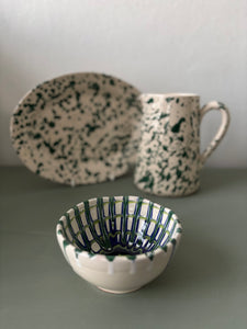 Teo farverig skål #157 - 12 cm