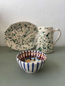 Teo farverig skål #166 - 12 cm