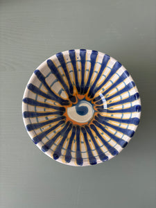 Teo farverig skål #167 - 12 cm