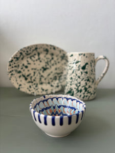 Teo farverig skål #168 - 12 cm