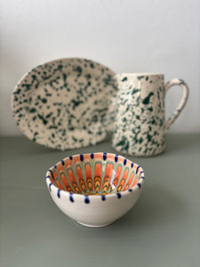 Teo farverig skål #169 - 12 cm