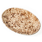 Indlæs billede til gallerivisning Serveringtallerken Macchiettato Brun 41 cm - Nicola Fasano
