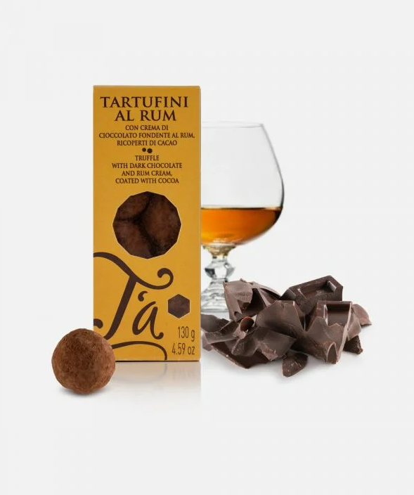 Rhum truffle chocolate - 130 gr.