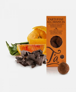Orange truffle chocolate - 130 gr.