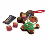 Indlæs billede til gallerivisning Juledekoration med chockolade og babbini-vafler
