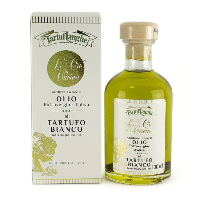 Hvid Trøffel Extra Jomfru Olivenolie ORO IN CUCINA - 100 ml.