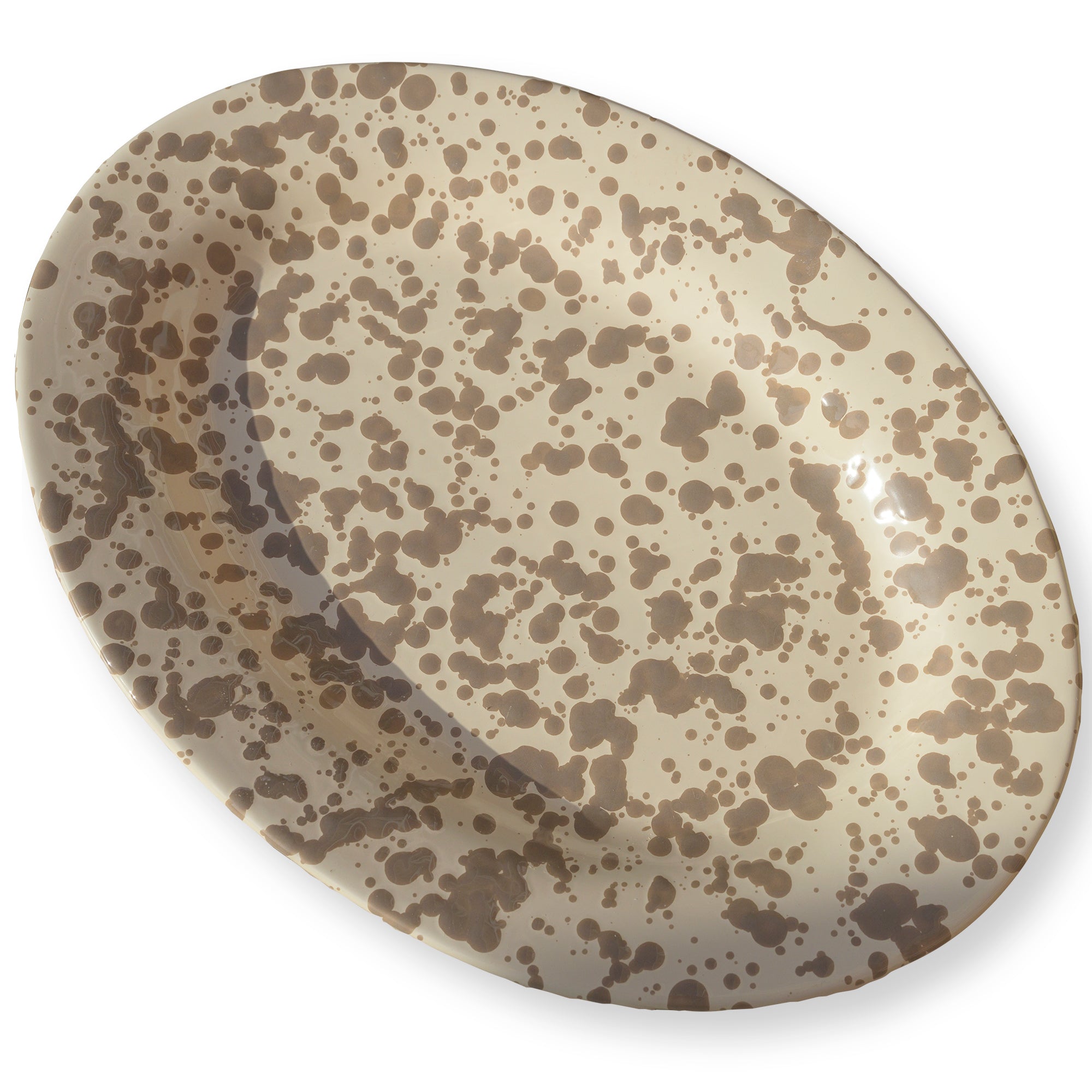 Serveringstallerken Rugiada Beige - 30 cm.