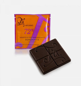 72% Mørk Chokolade Bar - 50 gr.