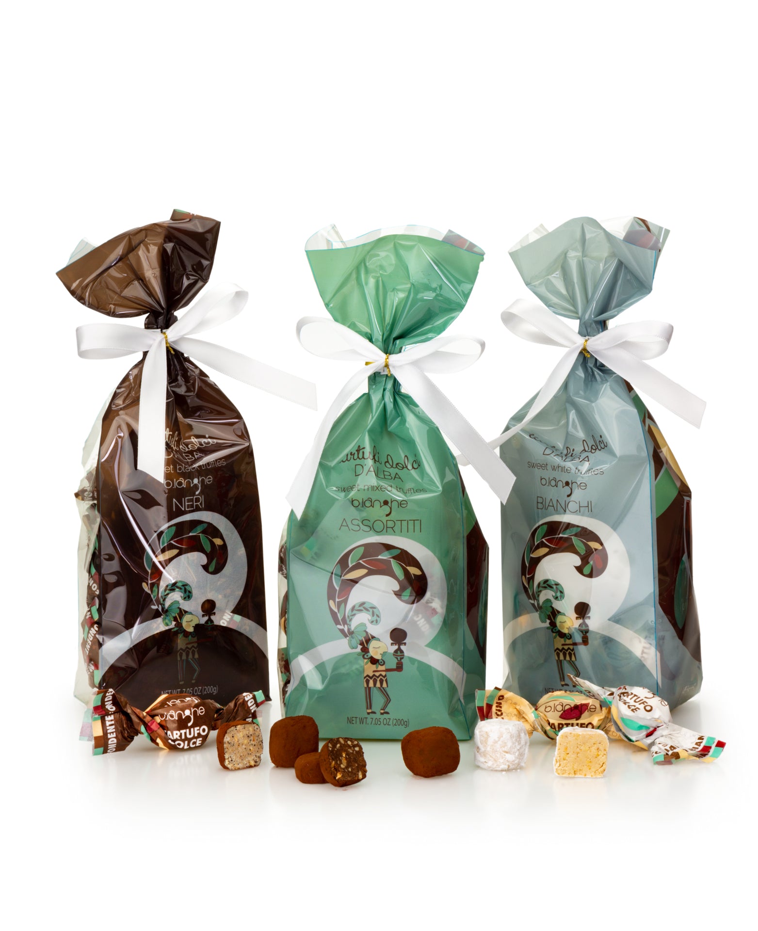 Sweet chocolate truffles bag - 200 gr.