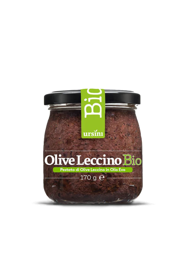 Økologisk Leccino Sort Oliven Pesto - 170 gr.