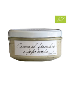 Organic Fennel and Green Peppers cream - 150 gr.