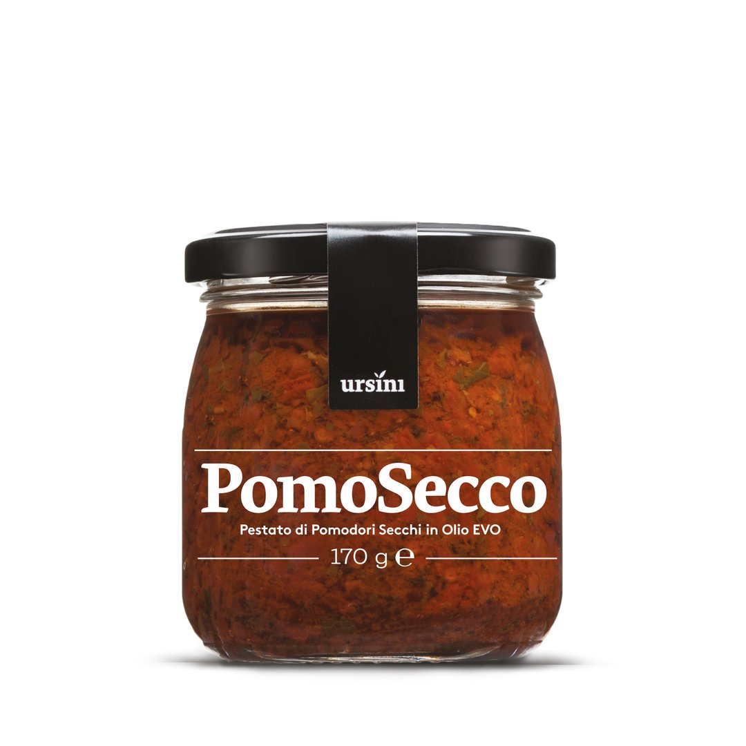 PomoSecco Knuste Tørrede Tomater Paté - 170 gr.